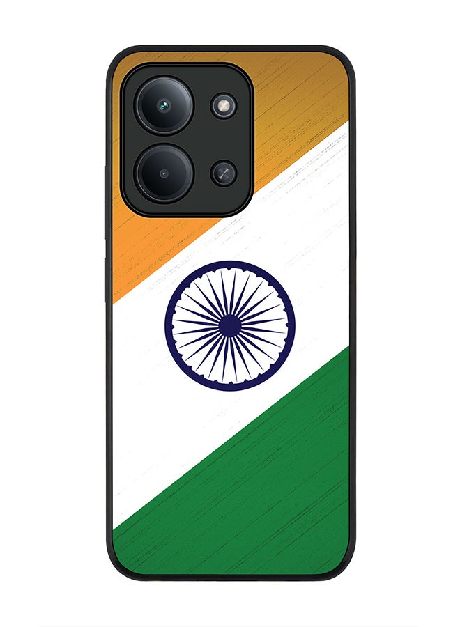 Stylizedd غطاء لهاتف Xiaomi Redmi 15C 4G، حماية كاميرا نحيفة، غطاء هاتف مضاد للصدمات - علم الهند - Image 1